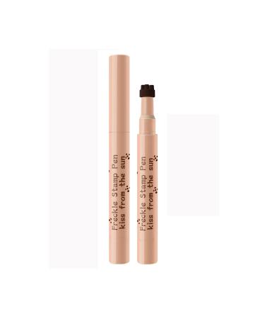 Stylo Taches de Rousseur - Longue Dur e Imperm able l'eau S chage Rapide Peau Vivante Taches de Rousseur Marquage Maquillage Naturel R aliste Faux Taches de Rousseur Maquillage (#3 1g)