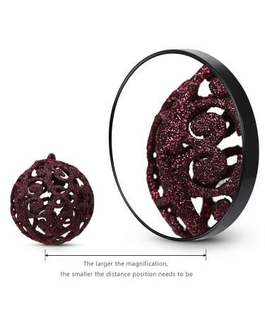 BULGILIA Magnifying Mirror and Tweezers Kit - 10X & 15X Portable Makeup Mirrors with Suction Cups for Eyebrow Tweezing and Blackhead Removal - Buy Online on GoSupps.com