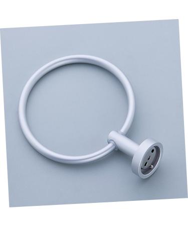 OSALADI Towel Rack Towel Hanger Bathroom Accessory Towel Holder Round Hook Rack - Buy Online on GoSupps.com