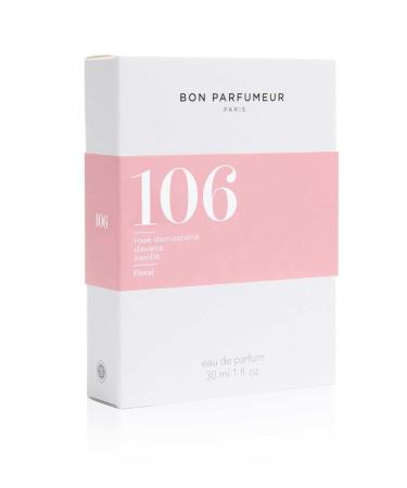 Eau de Pafum 106 with Damascena Rose Davana and Vanille 30ml Floral Intense - Buy Online on GoSupps.com