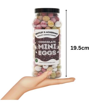 Chocolate Mini Eggs - (660g) Original Mini Eggs in a Gift Jar by Bentley & Ackerman's Sweet Shop. - Buy Online on GoSupps.com