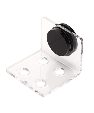 Zerodis Aquarium Coral Rack Bracket Aquarium Acrylic Transparent Coral Frag Rack Strong Suction Corals Question Face Haster Fort For Aquarium Accessories (4 HOLE)
