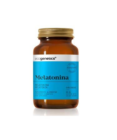 ECOGENETICS - Sublingual Melatonin 90 Capsules | Sleep Tablets | Advanced Nutritional Supplement for Sleep Improvement General Wellness Relaxation and Stress Reduction