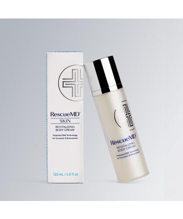 RescueMD Revitalizing Body Cream Hydrating Smoothing Anti-Aging Body Treatment 120mL - Buy Online on GoSupps.com