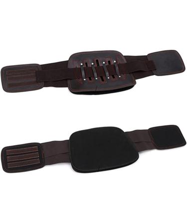 Buy Adjustable Leather Waist Belts for Back Pain Relief | Lumbar Support for Scoliosis & Herniated Disc | S M Sizes Available - International Shipping - Buy Online on GoSupps.com