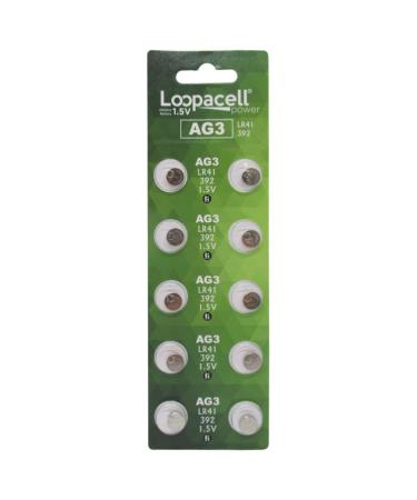 AG3 LR41 Batteries (20 Pack) - AG3 392 384 192 Battery - 1.5V Alkaline Button Coin Cell