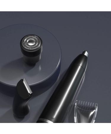 Three-in-One Nose Hair Trimmer | USB Rechargeable Electric Epilator & Pore Cleaner for Men & Women - Buy Online on GoSupps.com