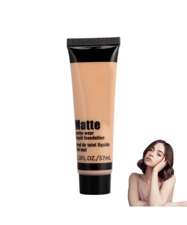 ZJchao Flawless Foundation Smoothing Makeup Base for Face Liquid Foundation Concealer Sunscreen Improves Uneven Skin Tone (BEIGE 6)