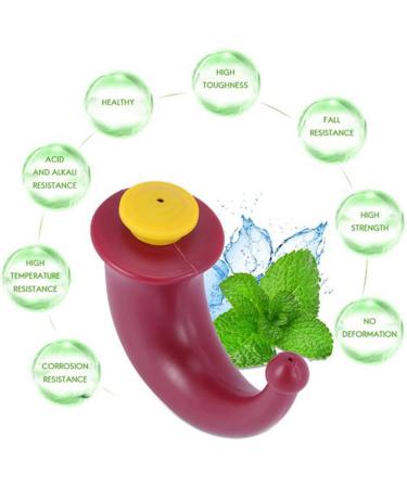 yixue 3 Pcs Yoga Nasal Neti Pot Rinsing Nose Wash System Sinus Irrigation Sinuses 200ML - Buy Online on GoSupps.com