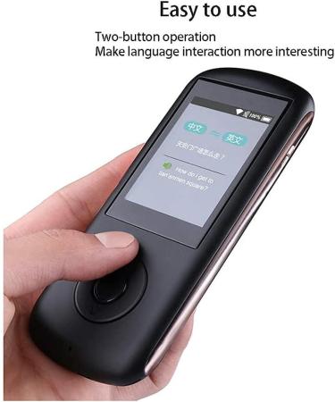 Voice Translator Devices Offline Language Translator Device Smart Language Voice 2.4 Inch Touch Screen 26 Languages WiFi Pocket Electronic Translators Learning Traveling Shopping Hello (White) - Buy Online on GoSupps.com