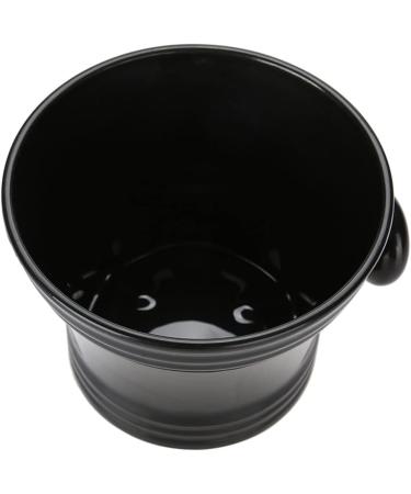 Cyllde Foam Shaving Soap Cream Bowl - Black Plastic Shaving Bowl for Men | Purchase Internationally - Buy Online on GoSupps.com