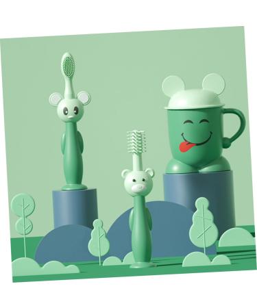 Ipetboom Toddler Toothbrush Set - 3 Senses Cleaning Brush for Baby Teeth Care | Ideal Baby & Children s Oral Hygiene | Safe PP Material for Newborns - Buy Online on GoSupps.com