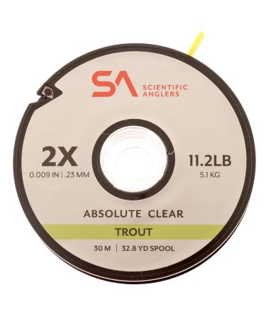 Scientific Anglers Absolute Trout Tippet - 30m Clear 7X