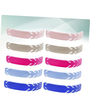 Solust Retainer 10-Pack: Adjustable Leather Ear Hook Accessories for Face Masks & Hearing Protection - Secure Your Style - Buy Online on GoSupps.com