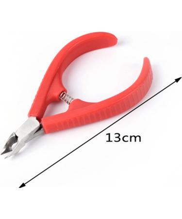 SVAASA Nail Clippers Stainless Toe Finger Cuticle Nipper Clipper Trimmer Cutter Plier Scissors Nail Manicure Tool Color - Buy Online on GoSupps.com