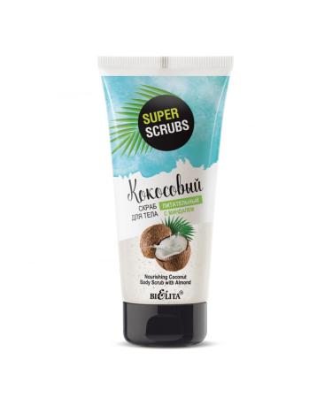 & Vitex Super Scrubs Nourishing Coconut Body Scrub with Almond Powder 150 ml