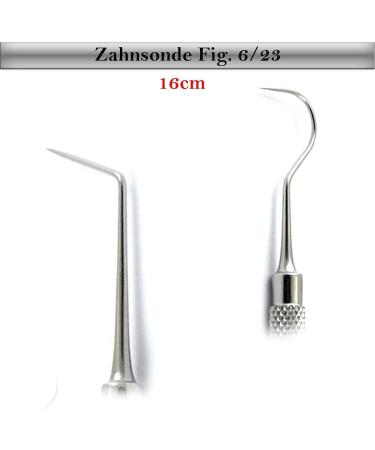 SLITETECH 6/23 Dental Probe Tartar Scraper - Professional Tooth Cleaning Tool for Optimal Dental Hygiene - Buy Online on GoSupps.com