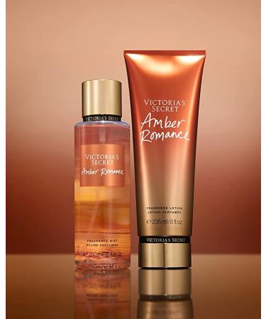 Victoria's Secret Amber Romance Mist & Lotion Set Amber Wood - Buy Online on GoSupps.com
