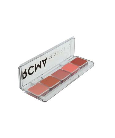 RCMA 5 Part Favorites Palette: Cream Blush in Pink Shades - Professional Cheek Blush for Makeup Artists - Buy Online on GoSupps.com