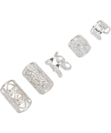 Vikings Hair Jewelry Norse Runes Braids Tube Beads Dreadlocks Various Shapes & Sizes Easy to Use Lightweight and (Silver) - Buy Online on GoSupps.com