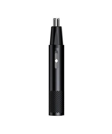 Razors Electric Nose Hair Trimmer Mens Nose and Ear Remover Automatic Washable Hair Clipper USB Rechargeable Shaving(Black)