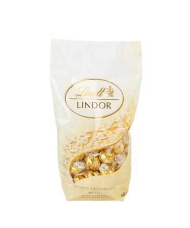 Lindt Lindor Balls White Chocolate 600g 48 pieces