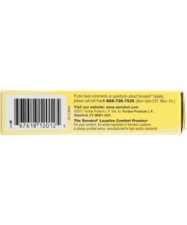 Senokot Extra Strength 12 Vegetable Laxative Tablets | Natural Ingredients - Buy Online on GoSupps.com