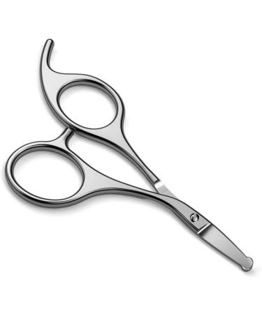 Nose Hair Scissors - Precision Grooming Scissors for Men & Women | Mustache & Eyebrow Trimming | Mini Beauty Scissors for All Purposes - Buy Online on GoSupps.com