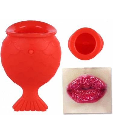 Lip Plumper Silicone Device for Sexy Lip Enhancement - Red | Painless & Simple Beauty Tool - Buy Online on GoSupps.com