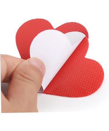 FRCOLOR 4 Pairs Heart High Heel Insoles - Anti-Slip Shoe Grip Pads for Perfect Comfort & Stability - Buy Online on GoSupps.com