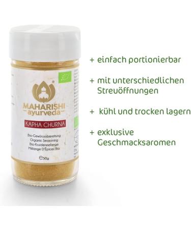 Maharishi Ayurveda Organic Stimulating Kapha Churna Herbal Blend 35 g - Buy Online on GoSupps.com