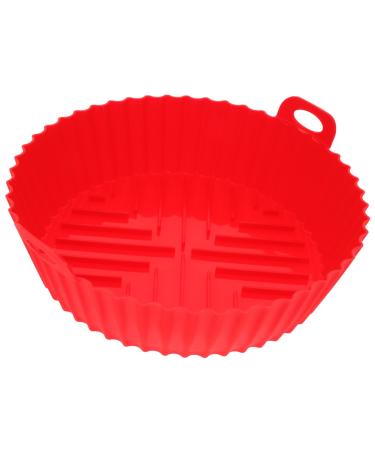 Alipis Air Fryer Pad Air Fryers Air Fryer Parchment Paper Household Air Fryer Mat Dad Washable Accessories Red 20X17.3CM