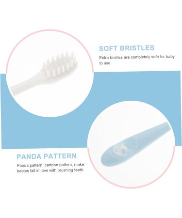Buy Minkissy Children's Toothbrush with Soft Bristles - Bulk Ultra Manual Travel Brushes & Storage Bucket for Kids' Oral Care - Buy Online on GoSupps.com