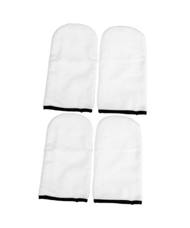 FRCOLOR Lot De 2 Paires De De Bain En Paraffine Hydratants Isolants Lavables Et R utilisables Taille Unique Adapt s Aux Salons De Beaut