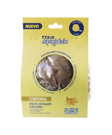 Bath Sponge with Integrated Soap (Avena)