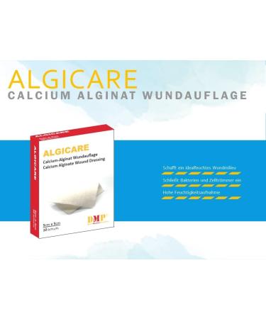 Buy ALGICARE Calcium Alginate Wound Dressing 5x5cm - Pack of 10 | Fast International Shipping - Buy Online on GoSupps.com