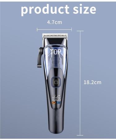 Professional Hair Clippers for Men | Adjustable LED Electric Hair Clipper - International Shipping Available - Buy Online on GoSupps.com