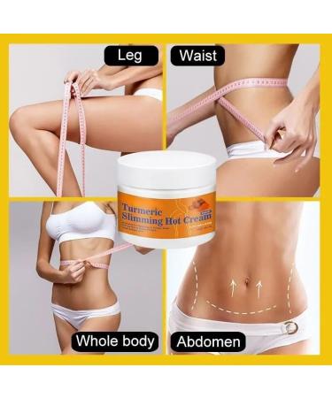 Buy Hot Turmeric Body Sculpting Cream | Slimming & Fat Burning Cream for Tummy Legs Arms & Waist Fast Weight Loss for Women & Men - Buy Online on GoSupps.com