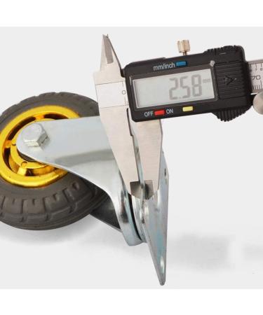 Threaded Shaft Swivel Castors Ball Castors Lockable Bearing with Brake Swivel Casters for Furniture and Workbench Set of 4 Load 400KG(4swivel 3inch) - Buy Online on GoSupps.com