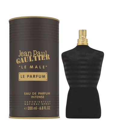 Jean Paul Gaultier Le Male Le Parfum Intense for Men Eau de Parfum Spray, 6.8 Ounce/200ml 6.80 Fl Oz (Pack of 1)
