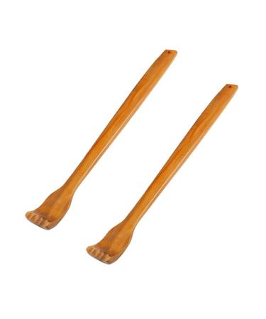 Beaupretty 2st massage device made of fragrant wood actually travel scratching scratches with back claws with back claws scratching tree made of wooden massage device to relieve itching fragrant wood