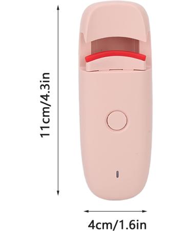 Heated Eyelash Curlers Electric Lash Curler with Larger Heating Silicone Pad Small Portable USB Charging Constant Temperature Lasting Styling Electric Eyelash Curler (2) - Buy Online on GoSupps.com
