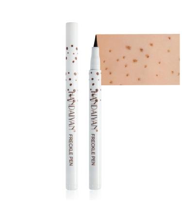 Freckle Pen Freckle Makeup Pen Waterproof Long-Lasting Soft Spot Pen For Natural Like-real Makeup Natural Freckle Pen For a Natural Sun-kissed Makeup 1PC Natrual Coffee #02 Natrual Coffee