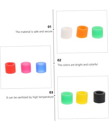 Buy Homsfou 1280 Stk Tooth Coloring Code Instruments - Silicone Color Code Rings (8 Pcs) | High-Pressure Accessories | International Shipping - Buy Online on GoSupps.com
