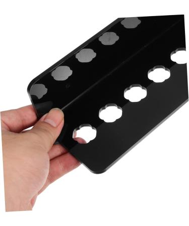 Hairdressing Scissors Stand Desk Top Organizer Desktop Stand Grooming Clippers Scissor Holder for Acrylic Office Supplies Magnetic Scissor Holder Shear Rack Organizer Wall 19x7.7cm Black - Buy Online on GoSupps.com