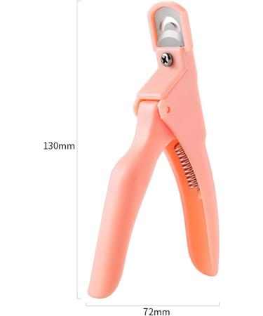 OUSIKA Nail Clippers Professional U-Shaped Nail Art Tips Clipper Trimmer Scissors Round Edge Finger Cutter False Nails Manicure Nails - Buy Online on GoSupps.com