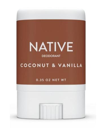 Native Coconut & Vanilla Deodorant Mini - 0.35oz 2Pack