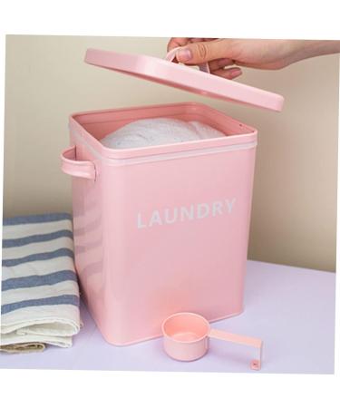 BUGUUYO 1pc Washing Storage Bucket Laundry Bin Food Canister Bin Storage Rice Bucket Iron - Buy Online on GoSupps.com