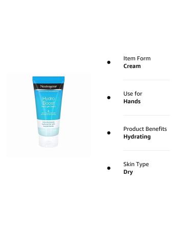 Neutrogena Hydro Boost Hand Cream 3 oz - Pack of 3 - Buy Online on GoSupps.com