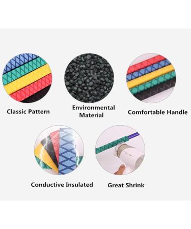 30mm X-Tube Heat Shrink Sleeve Wrap Tubing for Fishing Rod Grips - Non-Slip, Waterproof, Insulated - 39Inch Length - Durable Repair - Black - Buy Online on GoSupps.com